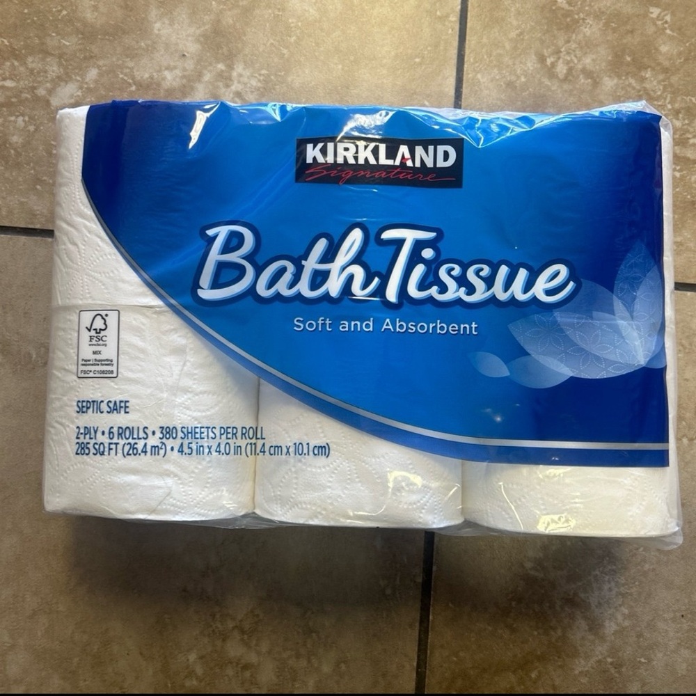 Kirkland toilet paper
